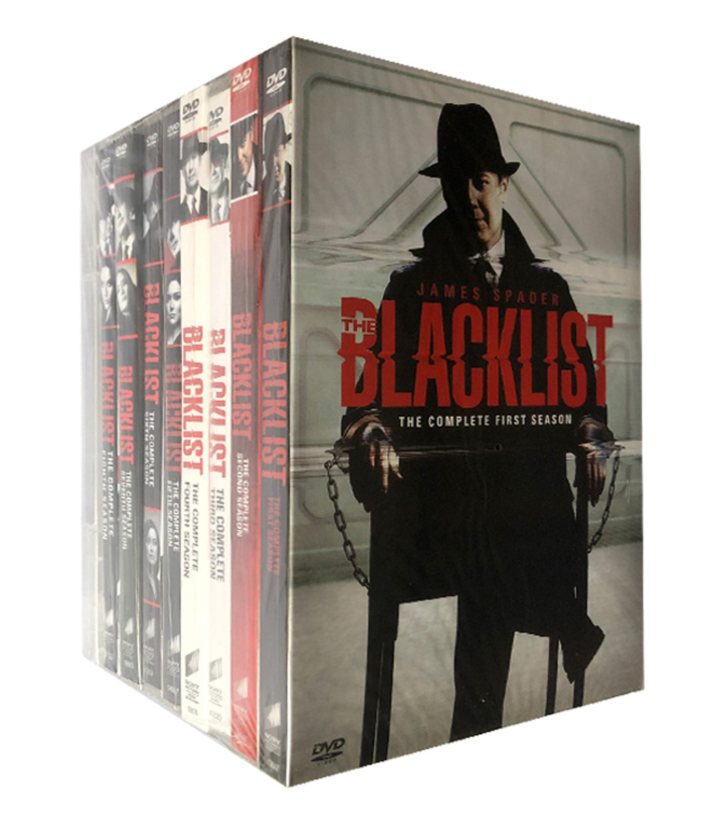 The Blacklist Seasons 1-10 DVD The Complete Series Dvd